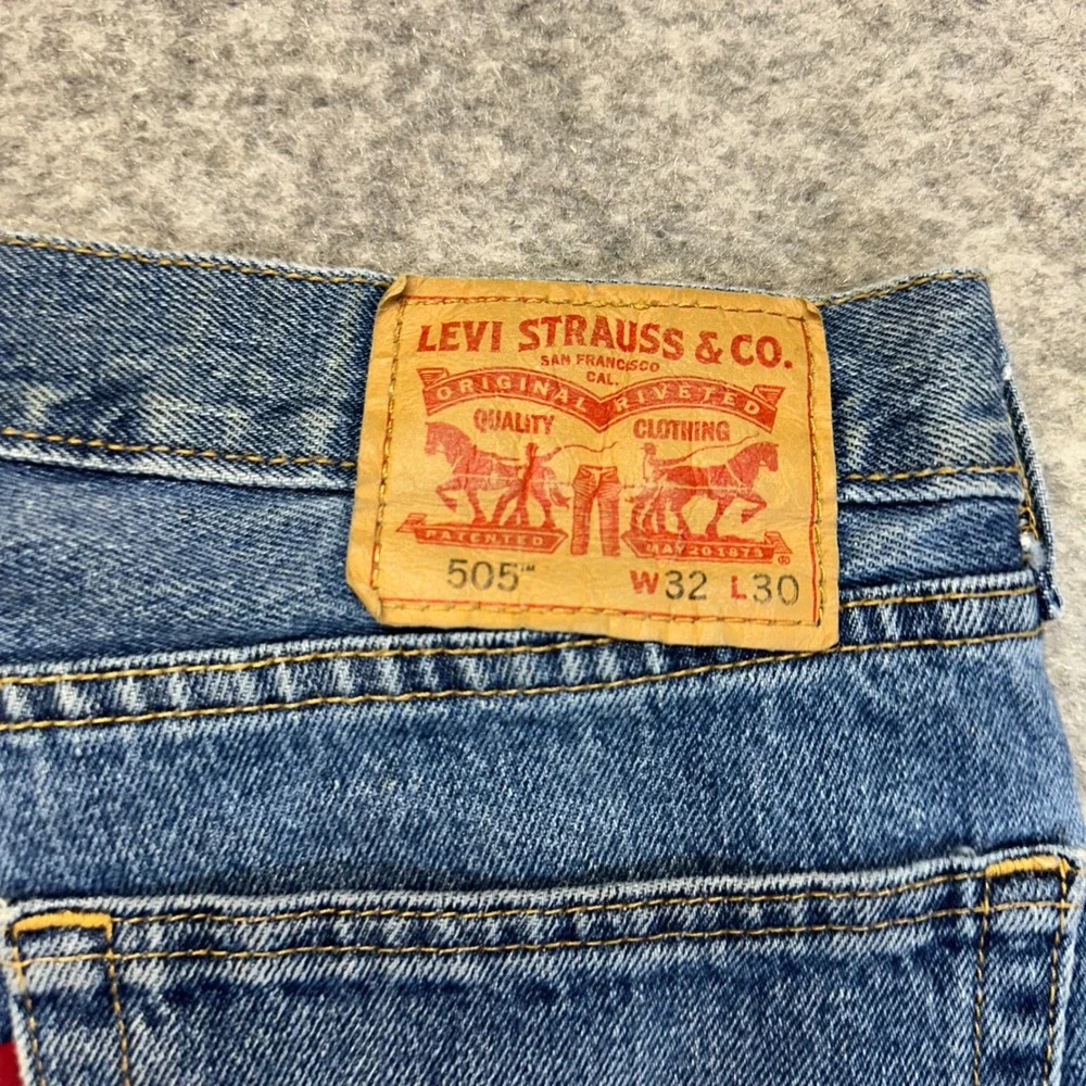 Lot of 4 Levi's 505 560 Jeans Men's 32x30 Blue Denim Straight Comfort Work Pants